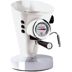 BUGATTI – Diva Espresso – Kaffeemaschine, Farbe Weiß – einfarbige Oberfläche, 0,8 l