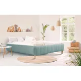 Andas »Tarje« in 5 Breiten, auch in Überlänge 220 cm, incl. Roll-Lattenrost blau