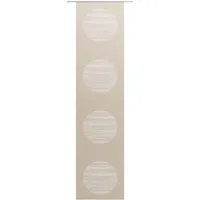 Neutex for you! Schiebegardine NEUTEX FOR YOU "Padova" Gr. 1, beige (natur, beige), B:57cm H:145cm, Scherli, Polyester, Gardinen, inkl. Befestigungszubehör, Halbtransparent, Sauberer Abschluss, modern