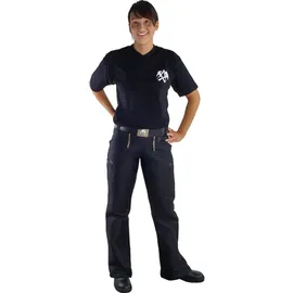 JOB-Kleidung Job Sonderanfertigung Damen Zunfthose ALEX Doppel-Pilot schwarz, ausgestelltes B... - 96