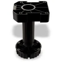 SO-Tech Set Möbelfüße schwarz mit Sockelhöhe 150 mm verstellbar von SO-TECH®