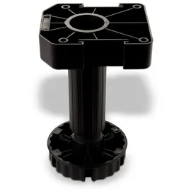 SO-Tech Set Möbelfüße schwarz mit Sockelhöhe 150 mm verstellbar von SO-TECH®
