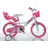16 Zoll RH 28 cm weiß/rosa