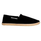 Tommy Jeans Herren Espadrilles Stoffschuhe, Schwarz (Black), 43