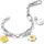 Thomas Sabo SMILEYWORLD Sunglasses Charm Silber 794043C00