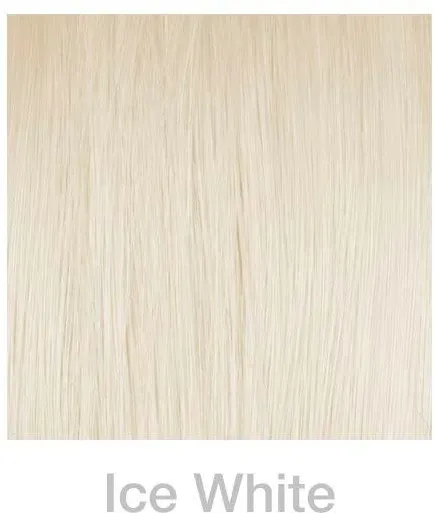 Balmain Fill-In Extensions Straight Fantasy Fiber Hair 45 cm Ice White