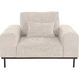 andas Loveseat »Mikael Sessel«, gebeizter Holzrahmen; passend zur Serie 'Mikael', incl. Zierkissen beige