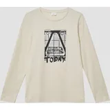 s.Oliver Langarm-Jersey-Shirt mit Frontprint - 146/152