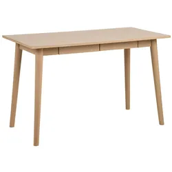 Ebuy24 Marte Schreibtisch 2 Schubladen weiß.