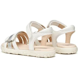 GEOX Haiti Sandalen White / Silver 29