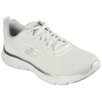 SKECHERS Flex Appeal 5.0 Damen Weiß/Silber 43
