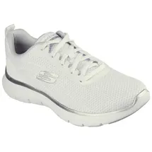 SKECHERS Flex Appeal 5.0 Damen Weiß/Silber 43