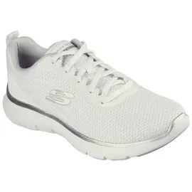 SKECHERS Flex Appeal 5.0 Damen Weiß/Silber 43
