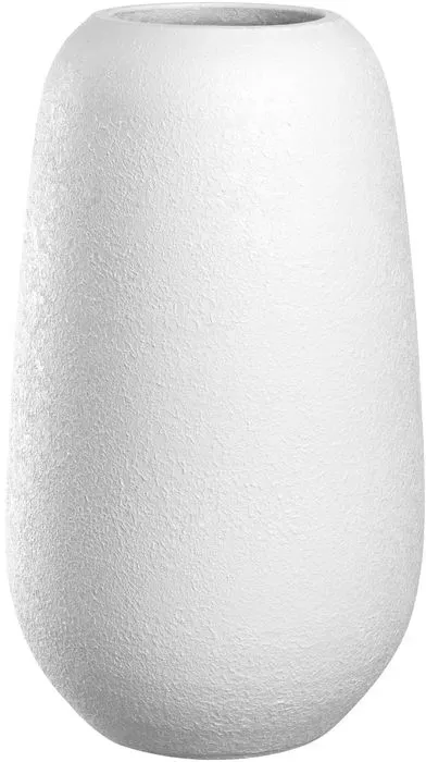 Leonardo Vase Trogolo 30 cm Keramik Weiß