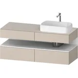 Duravit Waschtischunterschrank wandhängend „Qatego“ 140 × 60 × 55 cm