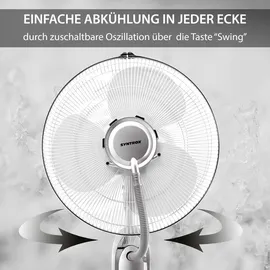 Syntrox Ventilator Sigi mit Luftbefeuchter inkl. Fernbedienung