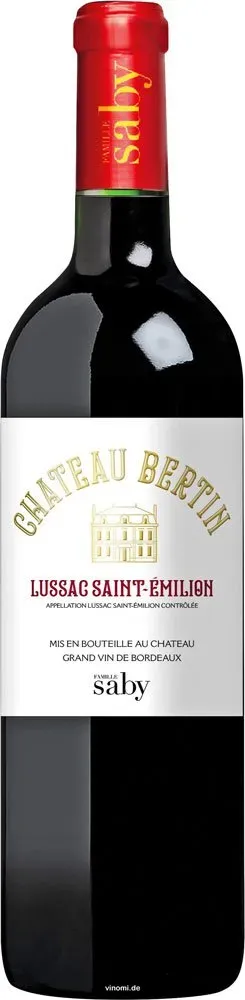 Château Bertin Lussac Saint Emilion 2022