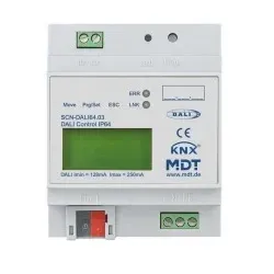 MDT SCN-DALI64.03 DALI Control IP64 Gateway mit Webinterface, 4TE REG, KNX, MDT SCNDALI6403