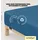 schlafgut Easy Jersey Elasthan Boxspring 120 x 200 - 130 x 220 cm blue mid