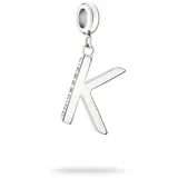 Liebeskind Berlin Charm LJ-1253-P-18 'K' Silber