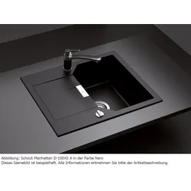 Schock Manhattan D-100XS Einbau nero + Excenterbetätigung