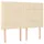 vidaXL Boxspringbett 140 x 200 cm Creme