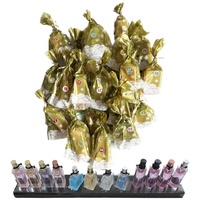 (166,64€ / l) jameitop® Weihnachtskalender mit 24 Trend Düften für Herren/Männer Adventskalender Miniatur Parfüm Kalender Säckchen