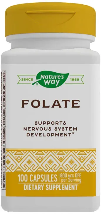 Nature's Way Folate (100 Kapseln)