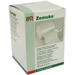 Zemuko Kompressen gerollt 2mx10cm 23515 1 St