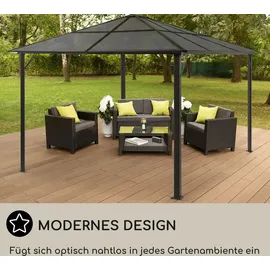 Blumfeldt Pantheon Solid Sky 3 x 4 m Schwarz