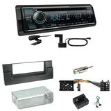 Kenwood KDC-BT760DAB Bluetooth DAB USB Einbauset für BMW 5er E39 bis 09/2000