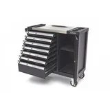 HBM gefüllter Premium-Werkzeugwagen XL mit Tür, 274-teilig