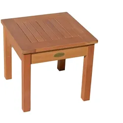Beistelltisch Eukalyptus SONORA Tisch 40x35x40 Gartentisch Balkon