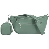 Samantha look Gürteltasche onesize grün / mint