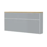Möbel Kraft VORTINA 120 x 61 x 31 cm grau / grau