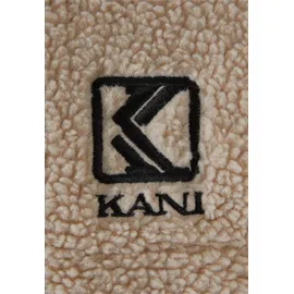 Karl Kani Retro Teddy Puffer Jacket - Beige - S