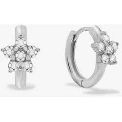 Sensora Jewelry Glamour Star Hoops Ohrringe   
