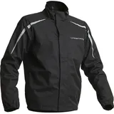 Lindstrands DW+ Regenjacke Unisex Schwarz XXL