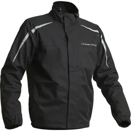 Lindstrands DW+ Regenjacke Unisex Schwarz XXL
