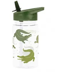 A little Lovely Company Trinkflasche Tritan - Krokodile 450ml