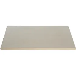 Pizzastein - hochwertiger Cordierit Backstein - L: 30cm - rechteckig - für Backofen oder Grill