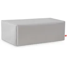 konsimo® Gartenmöbel-Schutzhülle RAMBE Gartenmöbel Abdeckung für Gartensofa, für 3-Sitzer Gartensofa, hergestellt in der EU, robustes Material grau 82 cm x 227 cm x 82 cm