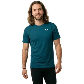 Salewa Puez Sporty Dry Kurzarm-t-shirt - Pond Blue - S