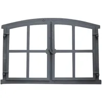 Stallfenster Fenster zum Öffnen Scheunenfenster grau 74cm wie Antik Eisenfenster