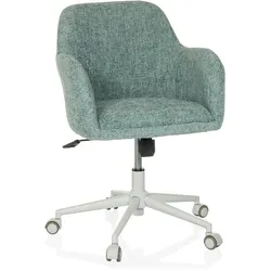 Bürostuhl / Drehstuhl SOLAO HOME Bouclé Stoff mint hjh LIVING