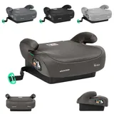 KIKKABOO Kindersitz, Sitzerhöhung i-Go i-Size (125-150cm) Gruppe 3, Armlehne braun