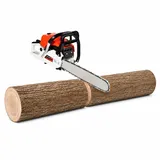 Goddlgjik 52cc Kettensäge Benzin 7500RPM, 2 Takt Benzin Kettensäge mit 51cm Schwertlänge und Schnittdurchmesser, Ergonomischer Griff Chainsaw für Brennholz Gartenpflege Schneiden von Holz/Beschneiden