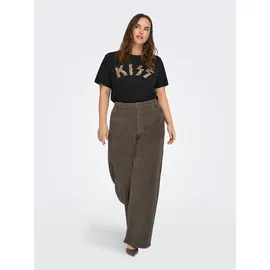 ONLY CARMAKOMA Carhope Global Ex Hw Wide Cord PNT Noos Cordhose Morel 46 32