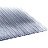 Tetzner & Jentzsch PC-Stegfünffachplatte Fachwerk 980 x 6000 mm glasklar 16 mm
