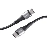 Intenso USB-C USB-C Stecker, USB-C® Stecker 1,5 m, Schwarz
